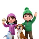 Children's Polar Region eBook Adventure Tales Sam Mia Max-0