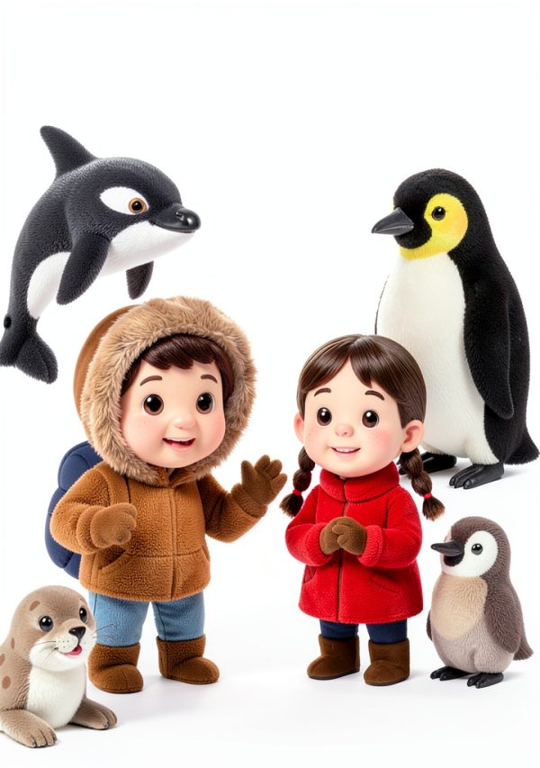 Discover the World Polar Adventure Book for Kids – 42 Page Print-0