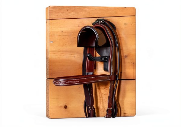 16 Counts Horse Bridle Racks, Horse Tack Storage Halter, Bridle Hooks, Bridle Holder, Metal Bridle Bracket, Hanger Metal Bridle Holder with Tubes and Screw for Horse Barn Supplies, Black-5