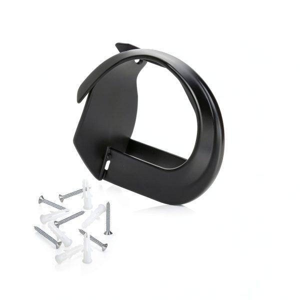 16 Counts Horse Bridle Racks, Horse Tack Storage Halter, Bridle Hooks, Bridle Holder, Metal Bridle Bracket, Hanger Metal Bridle Holder with Tubes and Screw for Horse Barn Supplies, Black-2