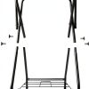 Folding Saddle Rack HDYEGY Stand Detachable Bottom Storage-1