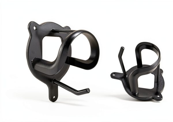 16 Counts Horse Bridle Racks, Horse Tack Storage Halter, Bridle Hooks, Bridle Holder, Metal Bridle Bracket, Hanger Metal Bridle Holder with Tubes and Screw for Horse Barn Supplies, Black-1