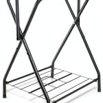 Folding Saddle Rack HDYEGY Stand Detachable Bottom Storage-0
