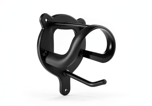 16 Counts Horse Bridle Racks, Horse Tack Storage Halter, Bridle Hooks, Bridle Holder, Metal Bridle Bracket, Hanger Metal Bridle Holder with Tubes and Screw for Horse Barn Supplies, Black-4