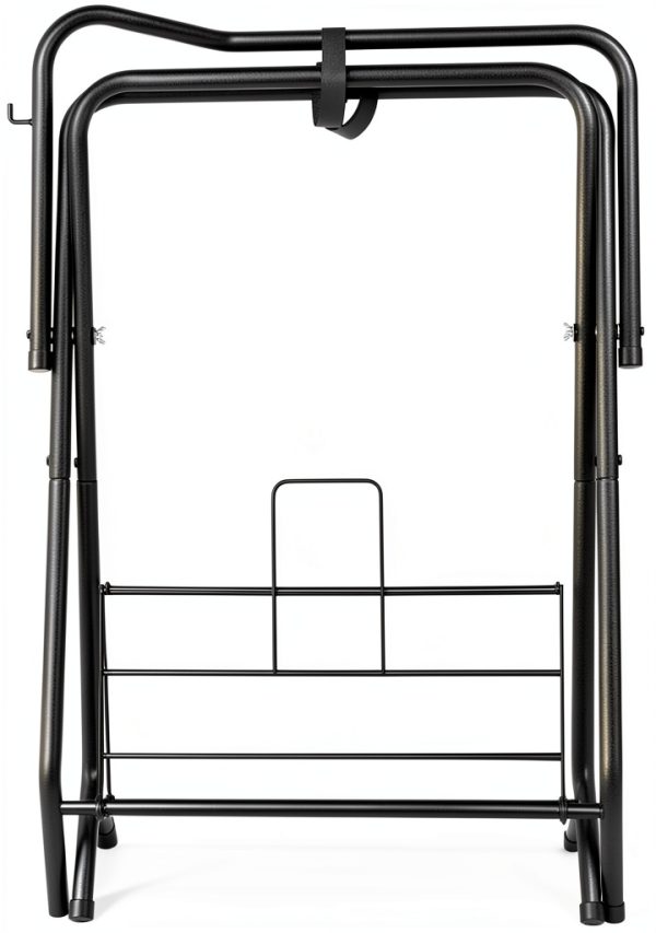 Folding Saddle Rack HDYEGY Stand Detachable Bottom Storage-6