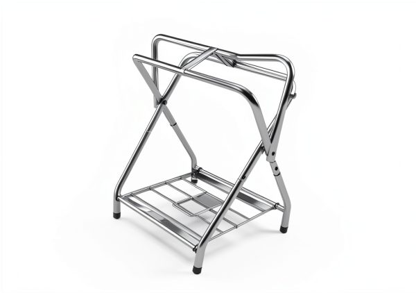 Folding Saddle Rack HDYEGY Stand Detachable Bottom Storage-4